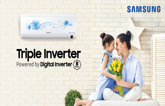 Samsung India Launches Triple Inverter Technology powered ACs